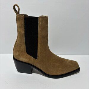 Matisse Women’s Ellis, Brown Suede Chelsea Boot, Size 10 M